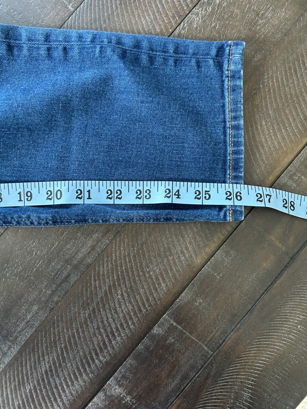rag & bone Straight Leg Jeans in Medium Blue Wash, 29 Medium - Picture 13 of 13